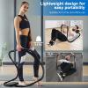 imageGoplus AB Fitness Crunch Portable Abdominal Machine Workout Exerciser for Core Strength Muscle Training Sit Up AB Trainer for Home Office GymBlack