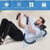 imageGoplus AB Fitness Crunch Portable Abdominal Machine Workout Exerciser for Core Strength Muscle Training Sit Up AB Trainer for Home Office GymWhite