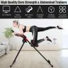 imageGoplus Ab Trainer Foldable Abdominal Trainer Ab Vertical 5 Minute Shaper Waist Trainer Core Toner Ab Cruncher Fitness Machine Equipment WLED Counter