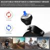 imageGoplus Adjustable Exercise Bike Stationary bike Indoor Cycle Bike with Heart Rate Sensors LCD Display Professional Exercise Bike for Home and Gym Use