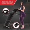 imageGoplus Adjustable Weight Bench 660 LBS Heavy Duty Commercial Grade Fitness Bench w 2 Transport Wheels Home Gym Full Body Workout Bench for Strength Training Bench Press ampamp Situp Black