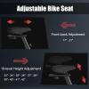 imageGoplus Air Bike Fan Exercise Bike with Unlimited Resistance Clear LCD Display Tablet Holder Adjustable Seat and Builtin Wheels Fan Cycling Bike for Home Cardio Training