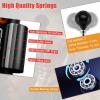 imageGoplus Boxing Speed Trainer Freestanding Punching Bag 360 Spinning Bar with 2 Reflex Speed Balls Shock Absorbers Fillable Base Height Adjustable Boxing Training Equipment for Teens Adults