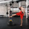 imageGoplus Boxing Speed Trainer Freestanding Punching Bag 360 Spinning Bar with 2 Reflex Speed Balls Shock Absorbers Fillable Base Height Adjustable Boxing Training Equipment for Teens Adults