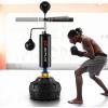 imageGoplus Boxing Speed Trainer Freestanding Punching Bag 360 Spinning Bar with 2 Reflex Speed Balls Shock Absorbers Fillable Base Height Adjustable Boxing Training Equipment for Teens Adults
