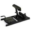 imageGoplus Deep Squat Machine 8in1 Sissy Squat Fitness Equipment Functional Core Workout Training Sit Up ampamp Push Up Leg Exerciser with AntiSkid Measures Soft PVC Cover Handy WheelsBlack