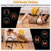 imageGoplus Fitness AB Trainer Folding Abdominal Machine with Padded HeadNeck Support Sit Up Training Assistant Exercise Crunch Trainer Workout Exerciser for Home Gym Office