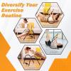 imageGoplus Fitness AB Trainer Folding Abdominal Machine with Padded HeadNeck Support Sit Up Training Assistant Exercise Crunch Trainer Workout Exerciser for Home Gym Office