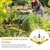 imageGoplus Floating Weed Lake Rake 36quot Aluminum Multifunctional Detachable Landscape Rake with Extension Handle 20 FT Rope and Float Weed ampamp Algae Removal of Leaves Floating Scum Aquatic