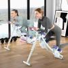 imageGoplus Foldable Core Abdominal Trainer AB Workout Machine Exercise Equipment with 4 Adjustable Heights LCD Monitor Waist Trainer Ab Cruncher Strength Training Equipment for Home Gym Fitness