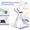 imageGoplus Foldable Core Abdominal Trainer AB Workout Machine Exercise Equipment with 4 Adjustable Heights LCD Monitor Waist Trainer Ab Cruncher Strength Training Equipment for Home Gym Fitness