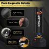 imageGoplus Freestanding Punching Bag 220LBS Heavy Boxing Bag with Gloves Shock Absorber 12 Suction Cup Base Kickboxing Bag with Stand for Adults Youth Men Women Home Gym68 Height