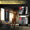 imageGoplus Freestanding Punching Bag 220LBS Heavy Boxing Bag with Gloves Shock Absorber 12 Suction Cup Base Kickboxing Bag with Stand for Adults Youth Men Women Home Gym68 Height