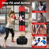imageGoplus Freestanding Punching Bag 70quot Heavy Boxing Bag wFillable Base 12 Suction Cups Shock Absorbers Kickboxing Bag with Stand for Men Women Adults Teens MMA Boxing Training Muay Thai