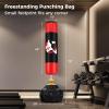 imageGoplus Freestanding Punching Bag 70quot Heavy Boxing Bag wFillable Base 12 Suction Cups Shock Absorbers Kickboxing Bag with Stand for Men Women Adults Teens MMA Boxing Training Muay Thai