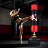 imageGoplus Freestanding Punching Bag 70quot Heavy Boxing Bag wFillable Base 12 Suction Cups Shock Absorbers Kickboxing Bag with Stand for Men Women Adults Teens MMA Boxing Training Muay Thai