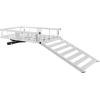 imageGoplus Hitch Cargo Carrier 50quotx295quot Aluminum Wheelchair Scooter Mobility Carrier with Ramp Trailer Hitch Mount Cargo Carrier for Truck SUV Van Car500lbs CapacityFit Class III or IV 2quot Receiver