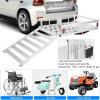 imageGoplus Hitch Cargo Carrier 50quotx295quot Aluminum Wheelchair Scooter Mobility Carrier with Ramp Trailer Hitch Mount Cargo Carrier for Truck SUV Van Car500lbs CapacityFit Class III or IV 2quot Receiver