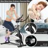 imageGoplus Indoor Exercise Cycling Bike 330LBS Capacity Stationary Bike W Smooth Belt Drive Heart Rate LCD Monitor Adjustable Comfortable Cushion Handlebar Nearsilent Cardio Workout Bike for Office Home Gym