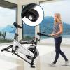 imageGoplus Indoor Exercise Cycling Bike 330LBS Capacity Stationary Bike W Smooth Belt Drive Heart Rate LCD Monitor Adjustable Comfortable Cushion Handlebar Nearsilent Cardio Workout Bike for Office Home Gym