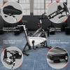 imageGoplus Indoor Exercise Cycling Bike 330LBS Capacity Stationary Bike W Smooth Belt Drive Heart Rate LCD Monitor Adjustable Comfortable Cushion Handlebar Nearsilent Cardio Workout Bike for Office Home Gym