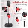 imageGoplus InflationFree Punching Bag Boxing Bag Set with Boxing Gloves Quick Rebound Design 6Position Adjustable Boxing Equipment for Kids 5 Years Old Boys Girls Christmas Birthday Gift Toys