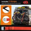 imageGoplus Motorcycle Hitch Carrier  600LBS Heavy Duty Carrier with Loading Ramp Ratchet Straps Fit Up to 75 Wide Tire