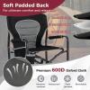 imageGoplus Outdoor Rocker Camping Chairs for Adults Portable Folding Chair wDual Springs Padded Back Cup Holder Storage Pocket HeavyDuty Rocking Arm Chair for Beach Lawn Travel Fishing2BlackBlack