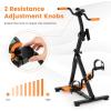 imageGoplus Pedal Exercise Bike for Seniors Adjustable Hand Arm Leg Knee Exercise Equipment wLCD Monitor Resistance Band Foot Massage Roller Recovery Physical Therapy Home Pedal Exerciser for Elderly