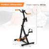 imageGoplus Pedal Exercise Bike for Seniors Adjustable Hand Arm Leg Knee Exercise Equipment wLCD Monitor Resistance Band Foot Massage Roller Recovery Physical Therapy Home Pedal Exerciser for Elderly