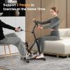 imageGoplus Pedal Exercise Bike for Seniors Adjustable Hand Arm Leg Knee Exercise Equipment wLCD Monitor Resistance Band Foot Massage Roller Recovery Physical Therapy Home Pedal Exerciser for Elderly
