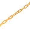 imageGoplus Plastic Chain Safety Barrier 125 FT Plastic Barrier Chain UV Protected Weatherproof for Crowd Control Industrial Purposes Decoration Queue LineBlackYellow