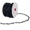 imageGoplus Plastic Chain Safety Barrier 125 FT Plastic Barrier Chain UV Protected Weatherproof for Crowd Control Industrial Purposes Decoration Queue LineBlackBlack