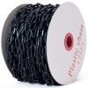 imageGoplus Plastic Chain Safety Barrier 125 FT Plastic Barrier Chain UV Protected Weatherproof for Crowd Control Industrial Purposes Decoration Queue LineBlackBlack