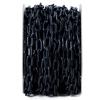 imageGoplus Plastic Chain Safety Barrier 125 FT Plastic Barrier Chain UV Protected Weatherproof for Crowd Control Industrial Purposes Decoration Queue LineBlackBlack
