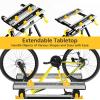 imageGoplus Portable Workbench Folding Work Table wTiltable Platform 7Level Adjustable Height8 Sliding Clamps ampamp 2 Rotary Clamping Handles Saw Table Work Stand Foldable Work Bench for Garage Workshop