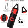 imageGoplus Punching Bag Set for Kids Filled Boxing Heavy Bag with Punching Gloves ampamp Hand Wraps Portable Storage Bag Ideal for MMA Kickboxing Muay Thai Krav MAGA Taekwondo Karate