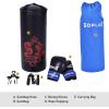 imageGoplus Punching Bag Set with Gloves 22LBS 40LBS Filled Kick Boxing Bag Rucksack Jump Rope Firm Hook Heavy Bag for Kids Youth Adults MMA Training Muay Thai Krav MAGA Taekwondo Karate22 LBS