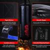 imageGoplus Punching Bag Set with Gloves 22LBS 40LBS Filled Kick Boxing Bag Rucksack Jump Rope Firm Hook Heavy Bag for Kids Youth Adults MMA Training Muay Thai Krav MAGA Taekwondo Karate40 LBS