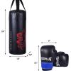 imageGoplus Punching Bag Set with Gloves 22LBS 40LBS Filled Kick Boxing Bag Rucksack Jump Rope Firm Hook Heavy Bag for Kids Youth Adults MMA Training Muay Thai Krav MAGA Taekwondo Karate22 LBS