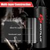 imageGoplus Punching Bag Unfilled Heavy Boxing Bag Set with 12OZ Gloves Wraps Ceiling Hook Hanging Kick Boxing Bag for Adults Youth MMA Kickboxing Muay Thai Karate Taekwondo Home Gym Training