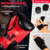 imageGoplus Punching Bag for Adults 64LBS Filled Hanging Boxing Bag Set with 12OZ Boxing Gloves ampamp 95 Hand Wraps Suitable for Home Gym Workout Kickboxing MMA Muay Thai Krav MAGA Taekwondo Karate