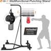 imageGoplus Punching Bag with Stand for Adults FreeStanding Heavy Bag Stand with Height Adjustable Speed Bag for Boxing Sandbag Rack Bracket Station for Home Gym Workout Fitness Holds up to 220LBS2 in 1 Boxing Stand Upgrade