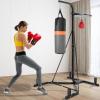 imageGoplus Punching Bag with Stand for Adults FreeStanding Heavy Bag Stand with Height Adjustable Speed Bag for Boxing Sandbag Rack Bracket Station for Home Gym Workout Fitness Holds up to 220LBS2 in 1 Boxing Stand Upgrade