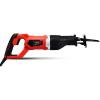 imageGoplus Reciprocating Saw 9Amp 118 Stroke Length 2500SPM Variable Speed and Trigger Switch with 3 Saw Blades for Wood and Metal Cutting Electric Saw with Copper Wire Motor and Power Indicator