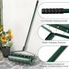 imageGoplus Rolling Lawn Aerator 21Inch Garden Yard Rotary Push Tine Filled Sand Stone Heavy Duty Spike Soil Aeration wMetal Handle Fillable Drum 51quot Manual Lawn Aeration Tool Garden Grass Patio YardGreen