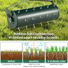 imageGoplus Rolling Lawn Aerator 21Inch Garden Yard Rotary Push Tine Filled Sand Stone Heavy Duty Spike Soil Aeration wMetal Handle Fillable Drum 51quot Manual Lawn Aeration Tool Garden Grass Patio YardGreen