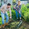 imageGoplus Rolling Lawn Aerator 21Inch Garden Yard Rotary Push Tine Filled Sand Stone Heavy Duty Spike Soil Aeration wMetal Handle Fillable Drum 51quot Manual Lawn Aeration Tool Garden Grass Patio YardGreen