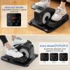 imageGoplus Under Desk Elliptical Machine Electric Seated Pedal Exerciser with LED Display Monitor Remote Control Portable Fully Assembled Ellipse Leg Exerciser for Seniors Adults Home OfficeBlack