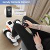 imageGoplus Under Desk Elliptical Machine Electric Seated Pedal Exerciser with LED Display Monitor Remote Control Portable Fully Assembled Ellipse Leg Exerciser for Seniors Adults Home OfficeWhite